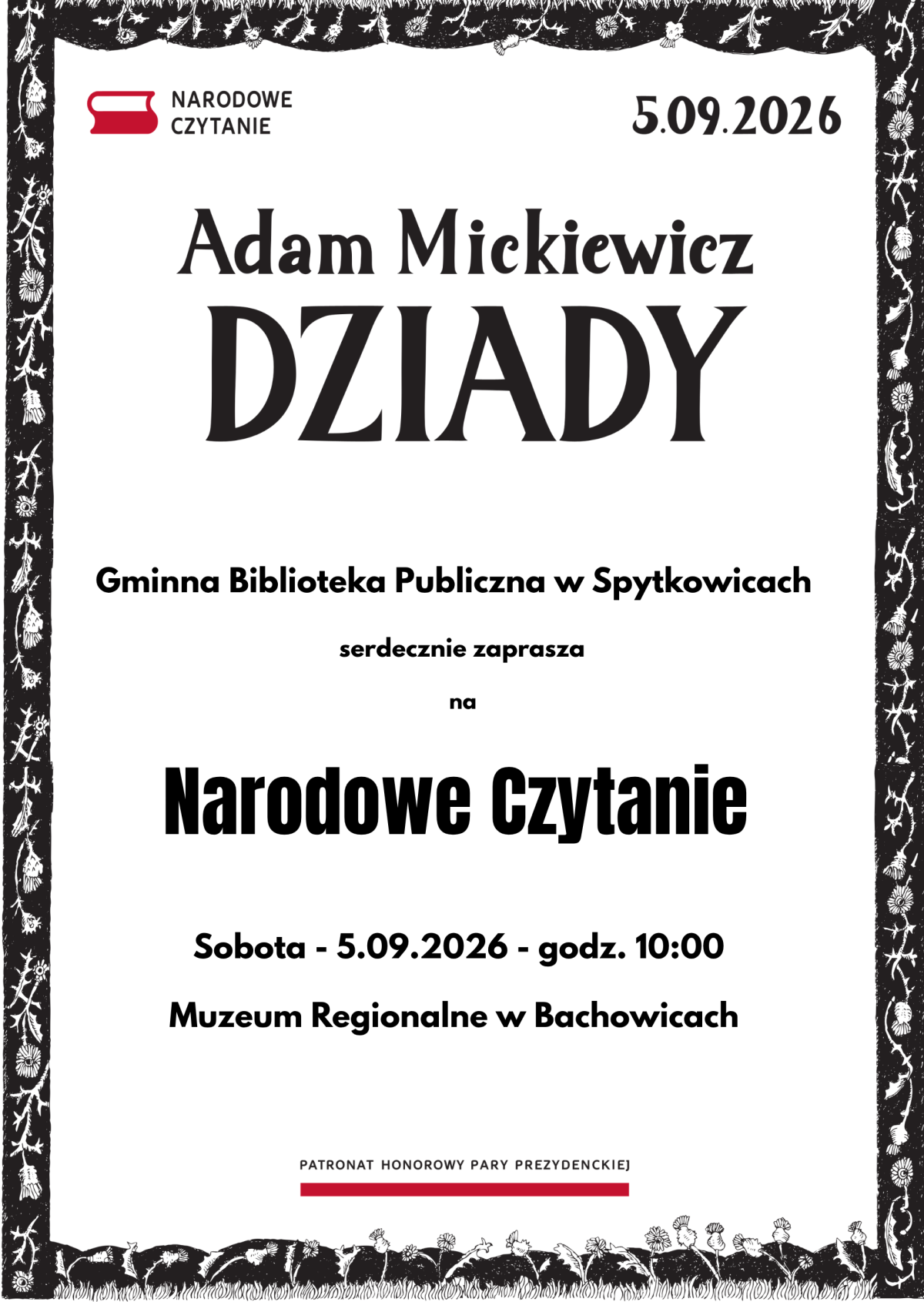 NC 2026 Dziady